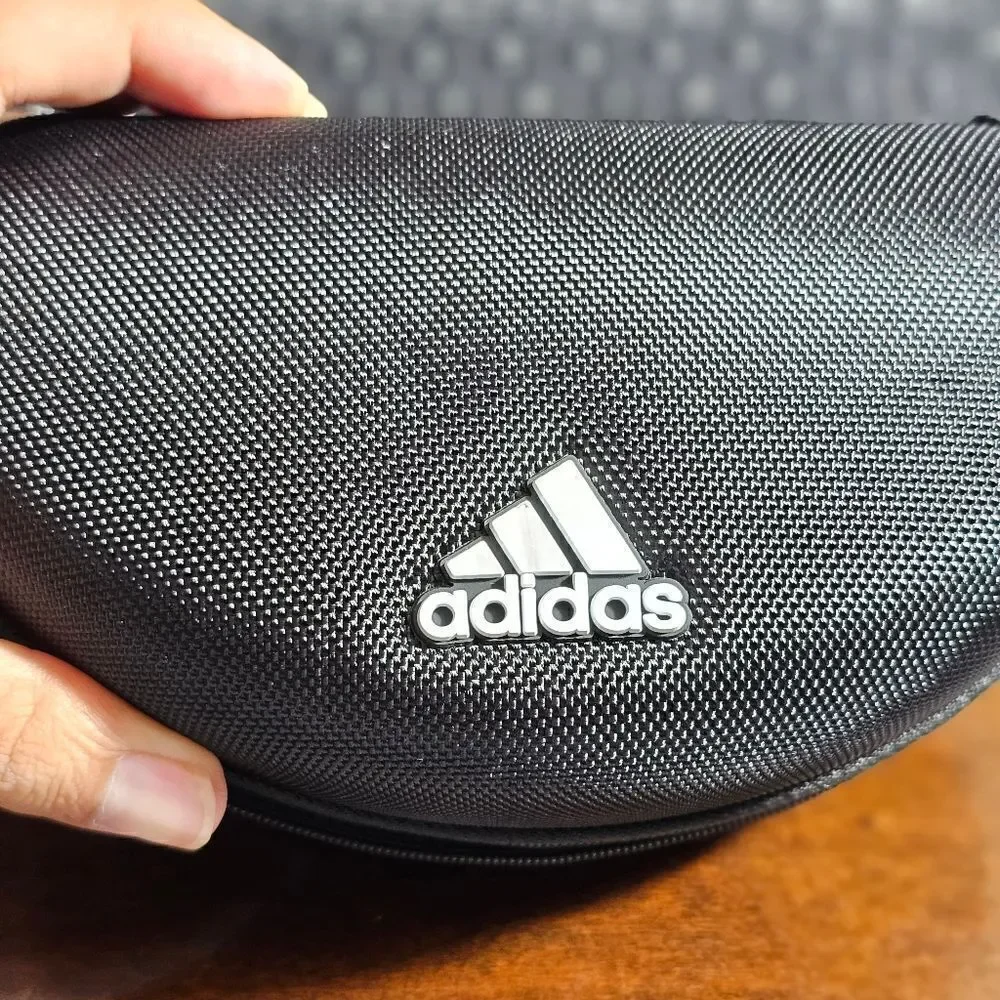 Adidas Sport Sunglasses White Red Interchangeable Lense Cycling Polarized SP0062